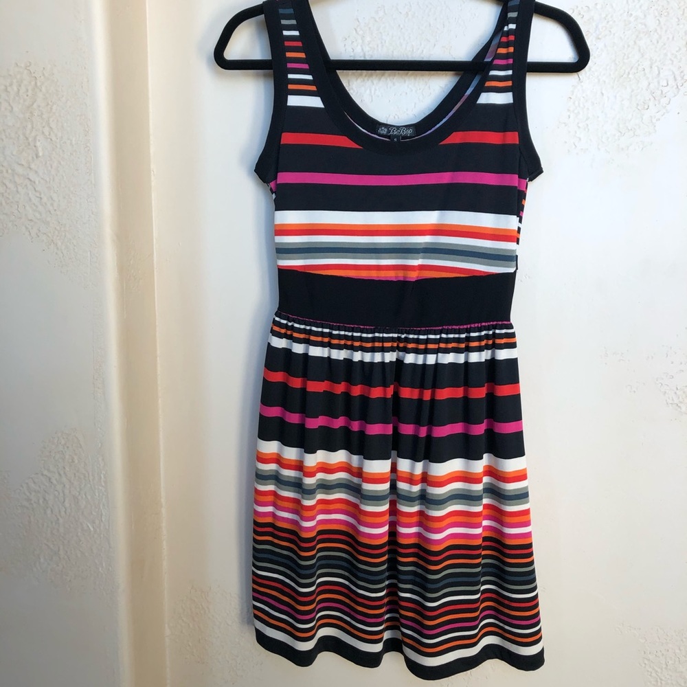 Boutique BeBop Stripped Dress